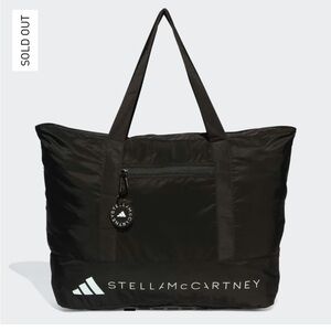 Adidas by Stella Mccartney Large Black Tote Over Shoulder Sold Out MSRP $110